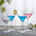 145ml 5oz Bar Party Enjoying Mixing Cocktail!Crystal Cocktail Mixing Glass Cup!Round Decorative Cocktail Mixing Glasses